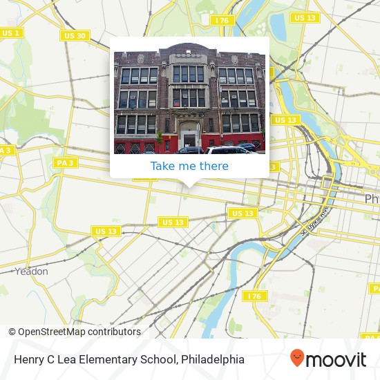 Mapa de Henry C Lea Elementary School