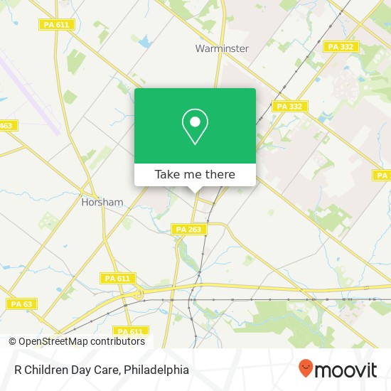 R Children Day Care map