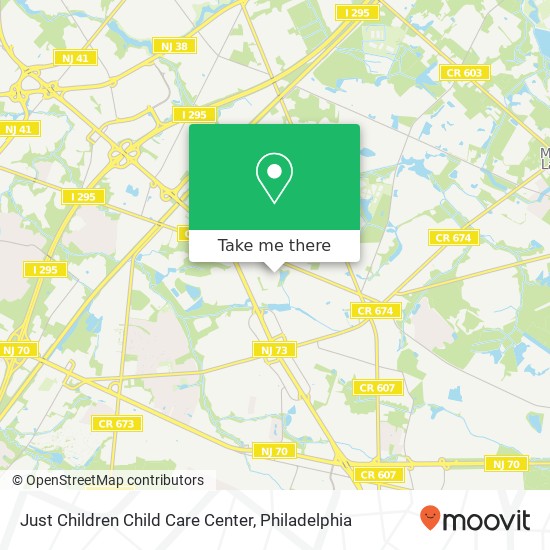 Just Children Child Care Center map