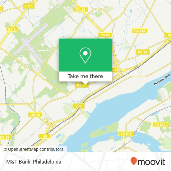 M&T Bank map
