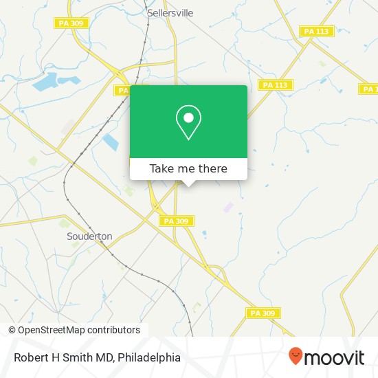 Mapa de Robert H Smith MD