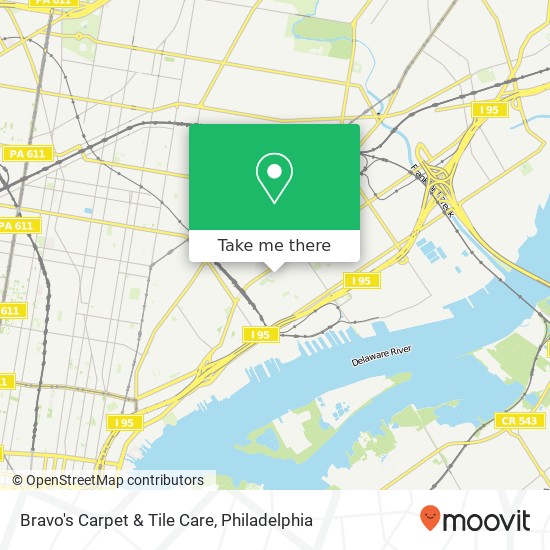Bravo's Carpet & Tile Care map