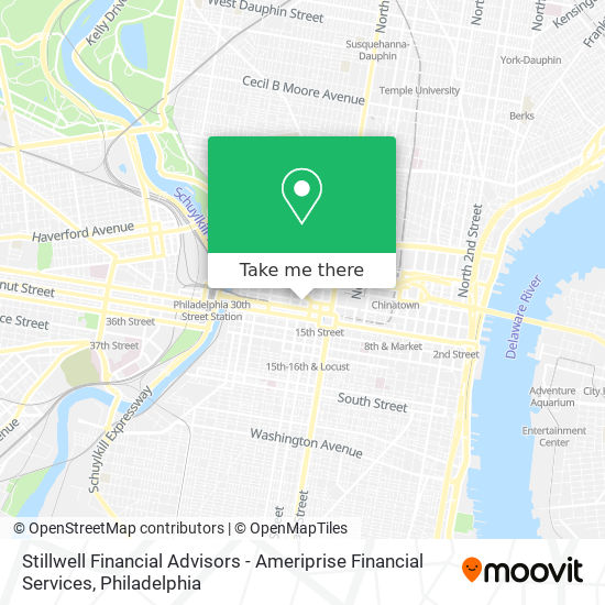Mapa de Stillwell Financial Advisors - Ameriprise Financial Services