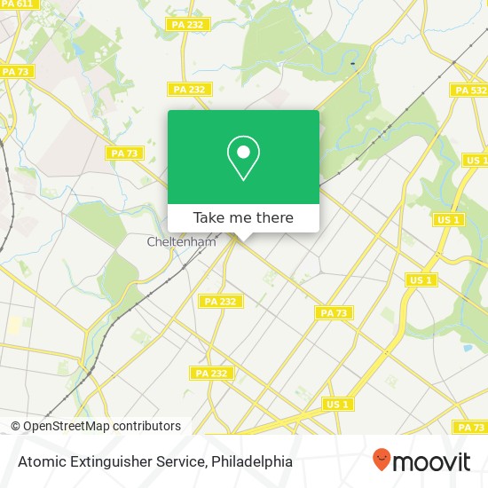 Atomic Extinguisher Service map