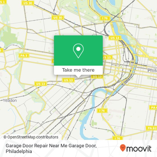 Mapa de Garage Door Repair Near Me Garage Door