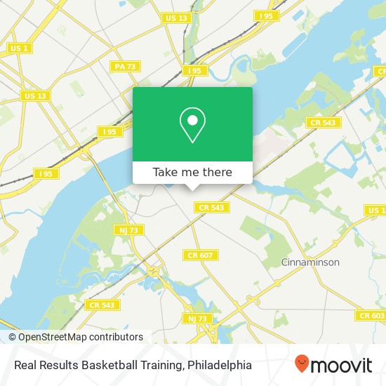 Real Results Basketball Training map