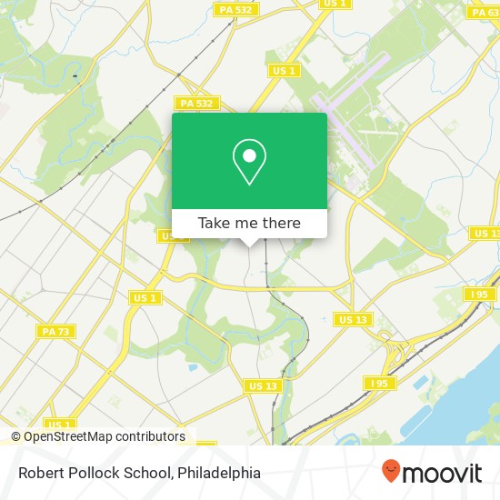 Mapa de Robert Pollock School