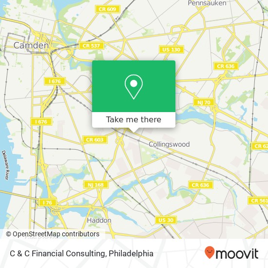 C & C Financial Consulting map