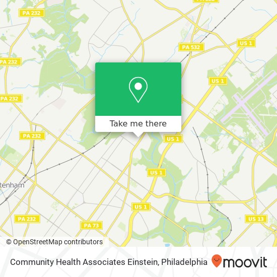 Community Health Associates Einstein map
