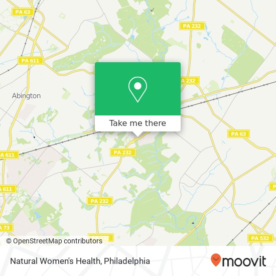 Mapa de Natural Women's Health