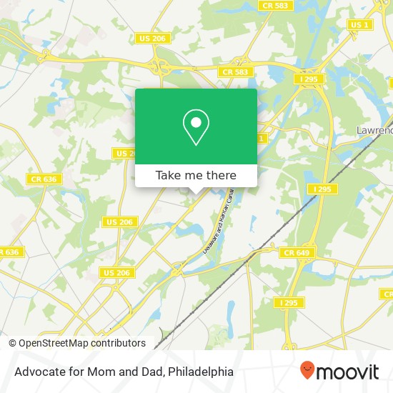 Advocate for Mom and Dad map