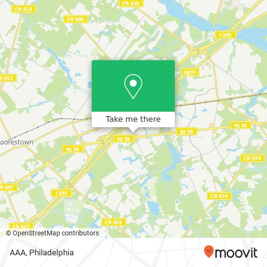 AAA map