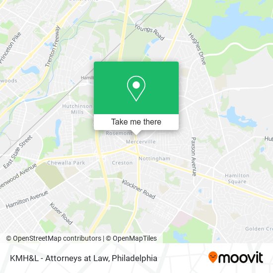 Mapa de KMH&L - Attorneys at Law