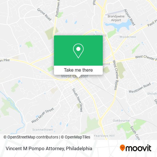 Mapa de Vincent M Pompo Attorney