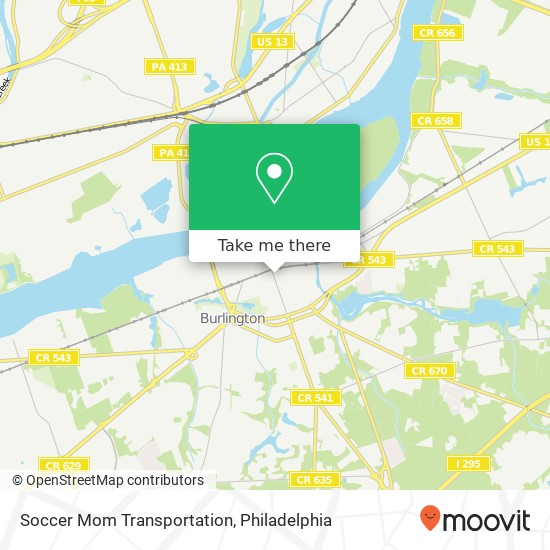 Mapa de Soccer Mom Transportation