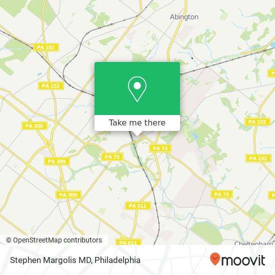 Stephen Margolis MD map