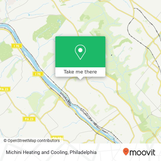 Michini Heating and Cooling map