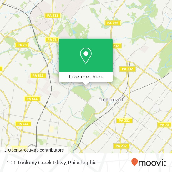 109 Tookany Creek Pkwy map