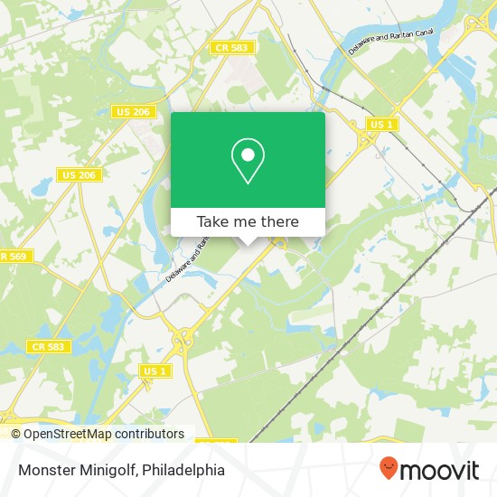 Monster Minigolf map