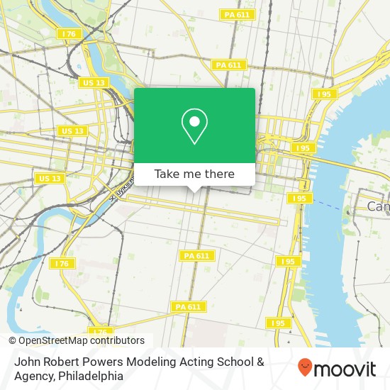 John Robert Powers Modeling Acting School & Agency map