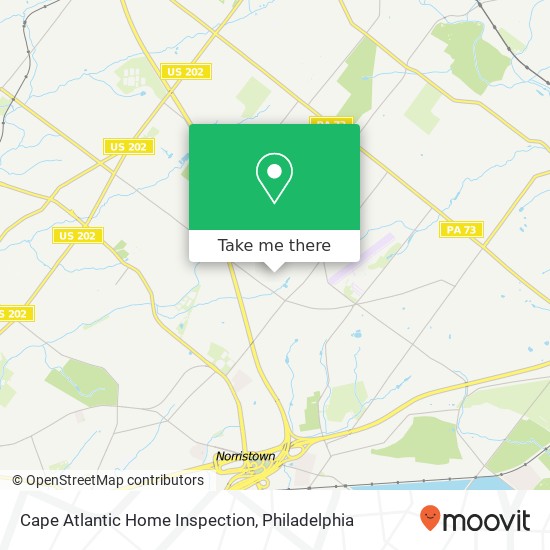 Cape Atlantic Home Inspection map