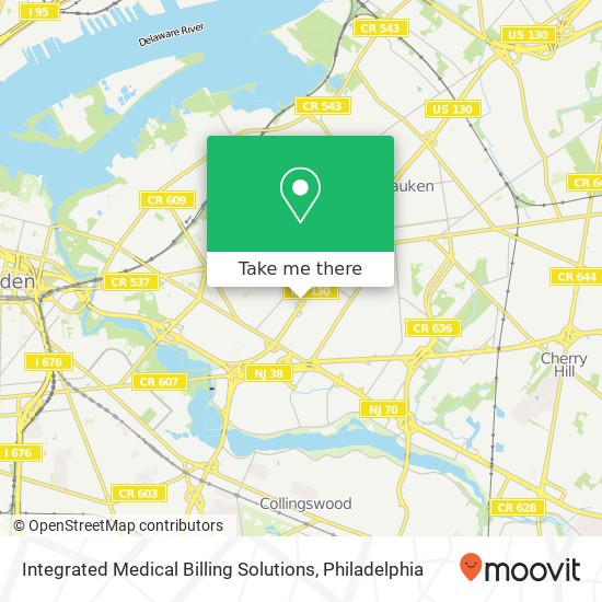 Integrated Medical Billing Solutions map