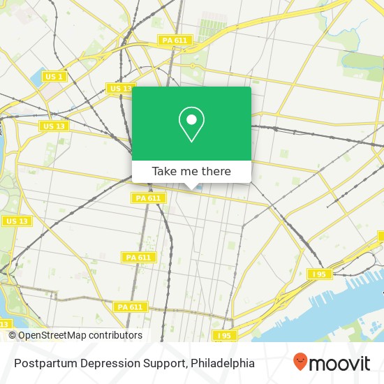 Mapa de Postpartum Depression Support