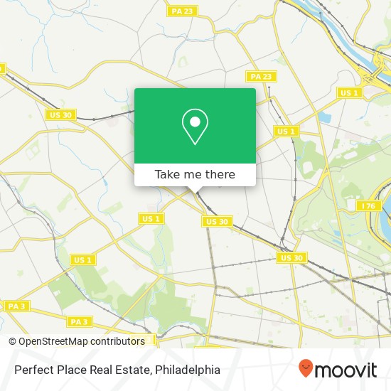 Perfect Place Real Estate map