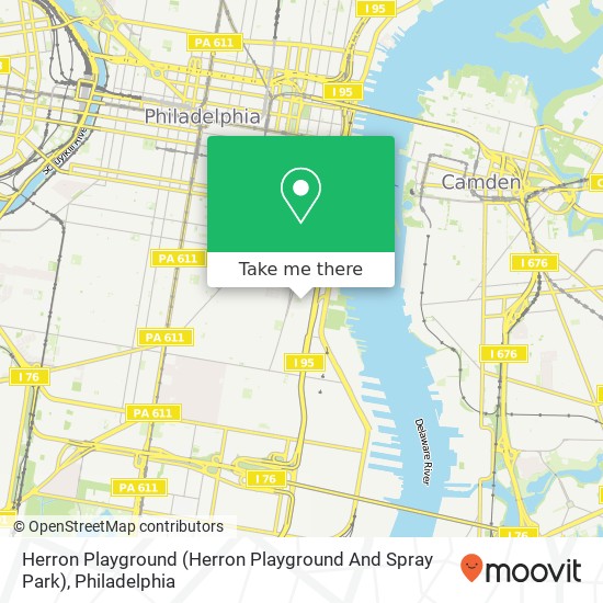 Herron Playground (Herron Playground And Spray Park) map