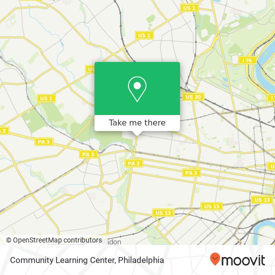 Community Learning Center map