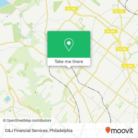 G&J Financial Services map