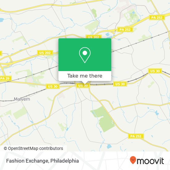 Mapa de Fashion Exchange