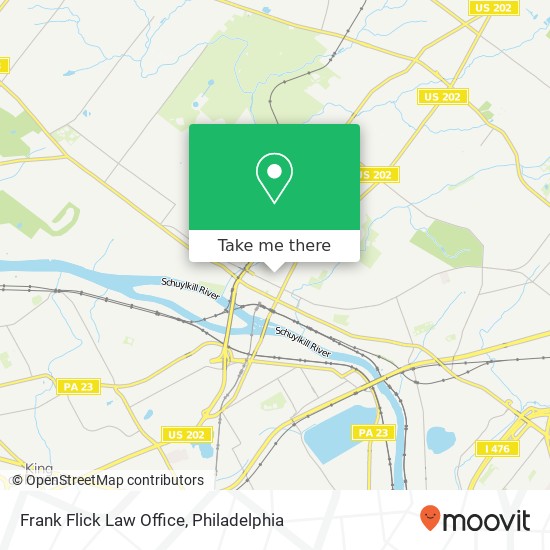Mapa de Frank Flick Law Office