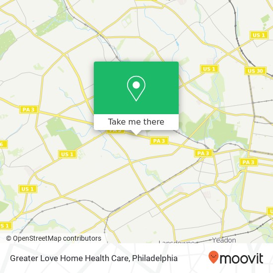 Mapa de Greater Love Home Health Care