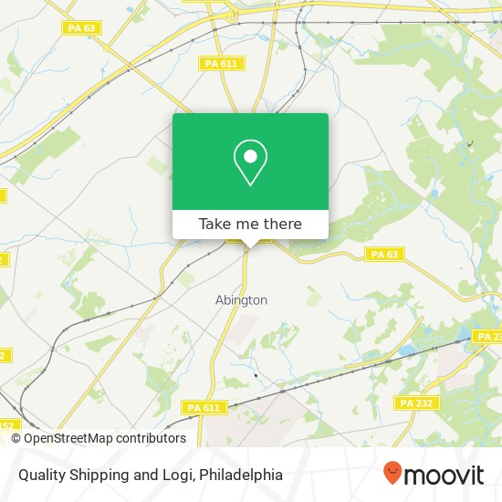 Quality Shipping and Logi map