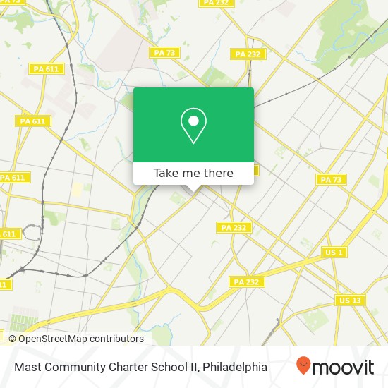 Mast Community Charter School II map