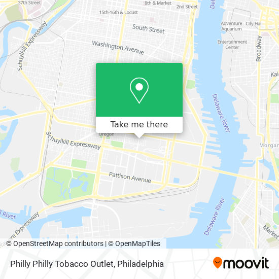 Philly Philly Tobacco Outlet map
