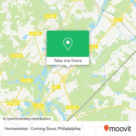 Mapa de Homesense - Coming Soon