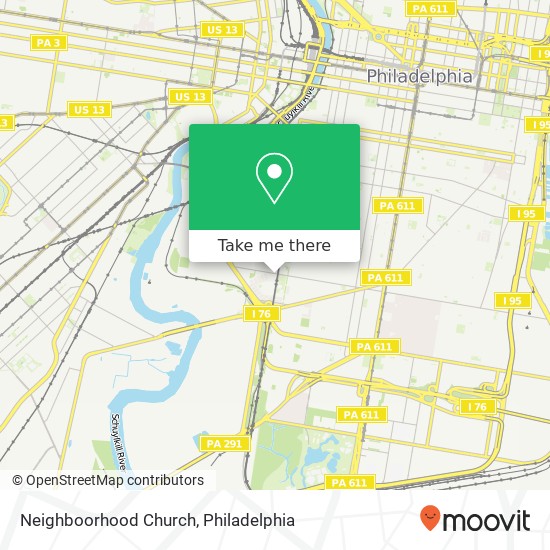 Neighboorhood Church map