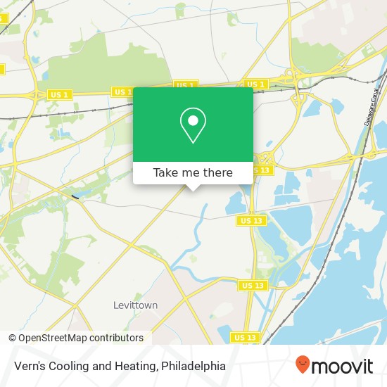 Vern's Cooling and Heating map