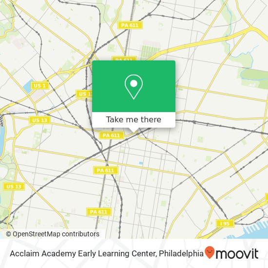 Mapa de Acclaim Academy Early Learning Center