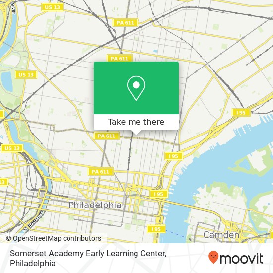 Mapa de Somerset Academy Early Learning Center