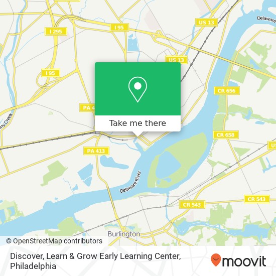 Mapa de Discover, Learn & Grow Early Learning Center