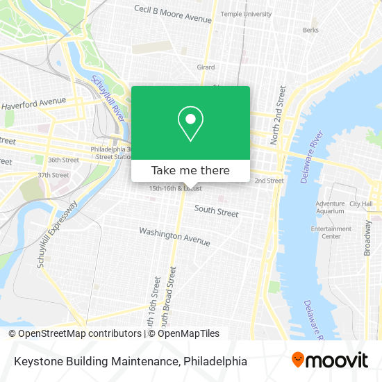 Keystone Building Maintenance map