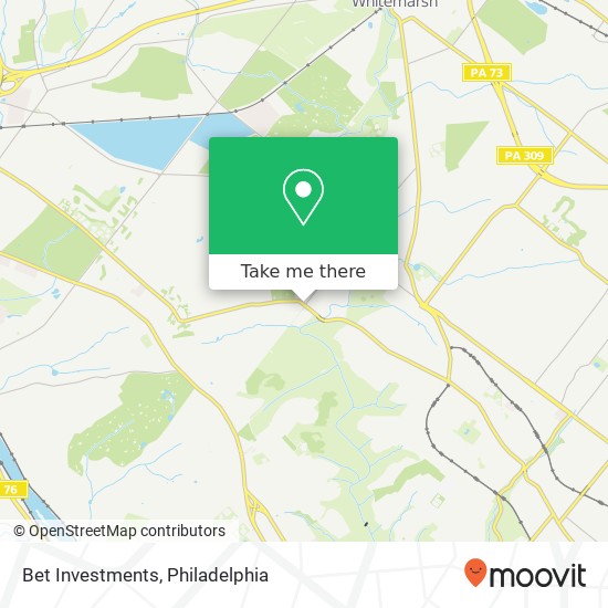 Bet Investments map