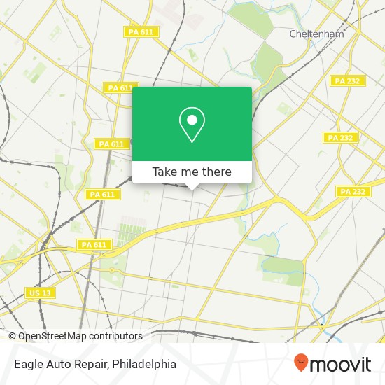 Eagle Auto Repair map