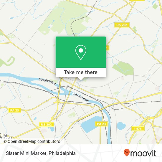 Sister Mini Market map