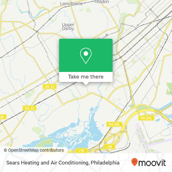 Mapa de Sears Heating and Air Conditioning