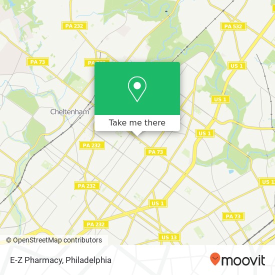 Mapa de E-Z Pharmacy