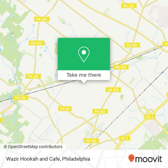 Wazir Hookah and Cafe map